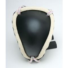 Leather Covered Groin Guard