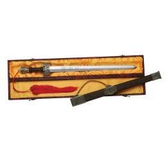 Tai Chi Sword with Wooden Scabbard - 26"